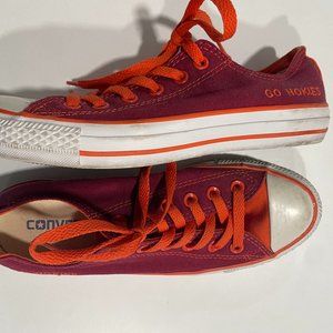 Virginia Tech Hokies Custom Converse